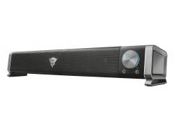 Trust Gaming GXT 618 Asto Barra de Sonido USB 12W - Control de Volumen Iluminado - Entrada y Salida Jack 3.5mm