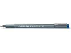 Staedtler Pigment Liner 308 Rotulador Calibrado - Trazo 0.5mm - Secado Rapido - Color Azul