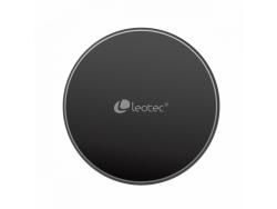 Leotec Cargador Inalambrico 15W - Compatible con Dispositivos Qi - Deteccion Automatica