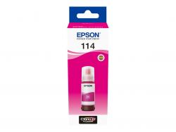 Epson 114 Magenta Botella de Tinta Pigmentada Original - C13T07B340