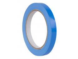 Apli Cinta Adhesiva Azul 12mm x 66m - Resistente al Agua y a la Intemperie - Facil de Cortar con la Mano - Ideal para Manualidades y Embalaje Azul