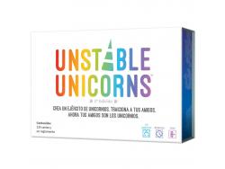 Unstable Unicorns Juego de Cartas - Tematica Fantasia  - De 2 a 8 Jugadores - A partir de 8 Años - Duracion 30-60min. aprox.