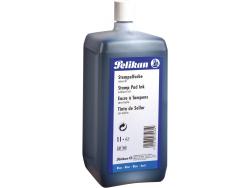 Pelikan Tinta de Sellar sin Aceite - Botella 1L - Secado Rapido - Resistente al Agua - Color Azul Intenso