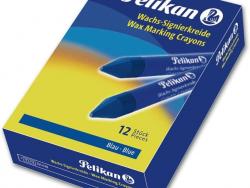 Pelikan Barra para Marcar 762/12 - 12mm - Resistente al Agua - Punta Biselada - Ideal para Resaltar Texto - Color Azul