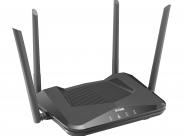 D-Link Router Inalambrico Wifi 6 Ax1500 - Hasta 1500Mbps - 4 Puertos Rj45 10/100 Mbps - 4 Antenas Externas - Mu-Mimo - Ofdma - Color Negro