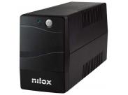 Nilox Premium Line Interactive 1200 Sai 1200Va 840W Ups - Funcion Avr - 2X Schukos - Proteccion Apagones Y Perturbaciones De La Red Electrica