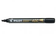 Pilot Rotulador Permanente 400 - Punta Biselada 4,5Mm - Trazo 4Mm - Color Negro