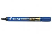 Pilot Rotulador Permanente 400 - Punta Biselada 4,5Mm - Trazo 4Mm - Color Azul