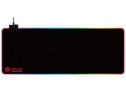 Talius Tatami Alfombrilla Gaming Xxl - Retroiluminacion Rgb - Antideslizante - 80X30X0.5 Cm - Cable De 1.80M - Color Negro