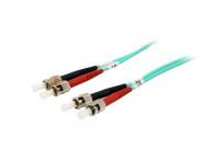Equip Cable De Conexion De Fibra Optica St/St-Om3 3M