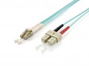 Equip Cable De Conexion De Fibra Optica Lc/Sc-Om3 1M