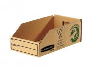 Fellowes Bankers Box Earth Bandeja De Carton 147Mm - Montaje Manual - Carton Reciclado Certificacion Fsc - Color Marron