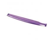 Fellowes Crystal Reposamuñecas Flexible De Gel Para Teclado - Resistente A Las Manchas - Color Violeta