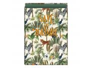 Dohe Wwf Save The Nature Carpeta De 4 Anillas Formato Folio - Cubierta De Carton Forrado - Anillas Niqueladas De 40Mm