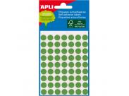 Apli Etiquetas Minibolsa Verdes 34.0 X 67.0Mm 5 Hojas