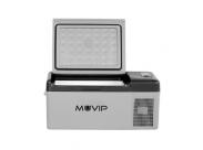 Muvip Nevera Portatil Con Compresor 15L Bluetooth, Usb - Temperatura -20º/+20º - Conexion 12/24/220V - Consumo 45W - Proteccion Bateria Del Vehiculo - Compresor Silencioso - Medidas 598X32X26Cm - Color Gris