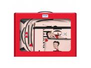 Dohe Betty Boop Pack De Mochila 3 Compartimentos Grande + Carpeta A4 Recambio + Portatodo Triple - Todo En Un Maletin Perfecto Para Regalo
