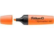 Pelikan Subrayador Textmarker 490 - Base De Agua - 3 Anchos De Trazo - Color Naranja Fluorescente