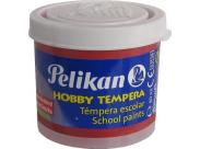 Pelikan Tempera Escolar Frasco 40Ml - Facil De Usar - Ideal Para Actividades Escolares - Color Bermellon